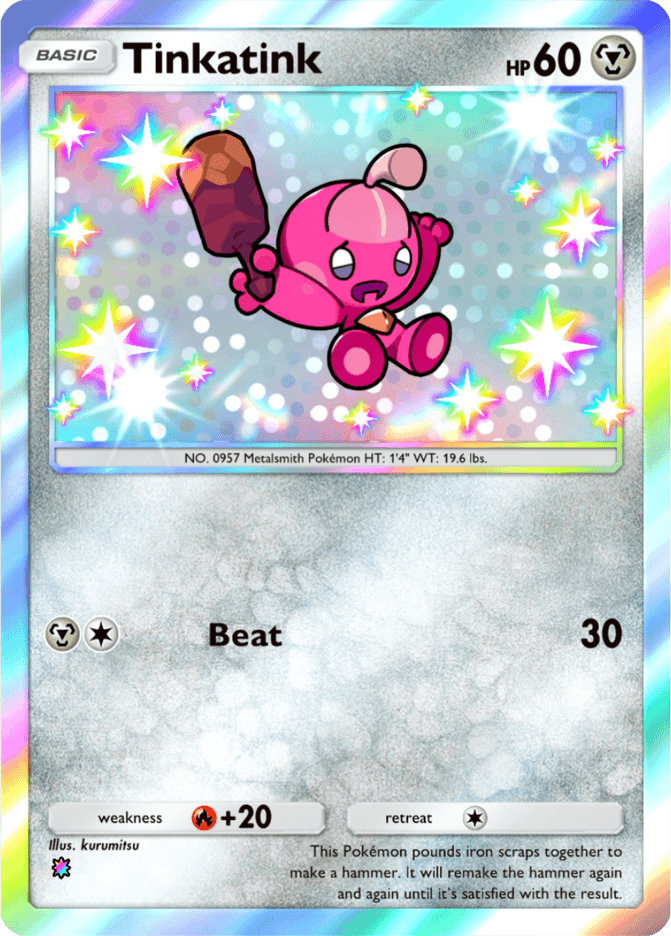 Tinkatink - card B2a-123 in Pokémon TCG Pocket