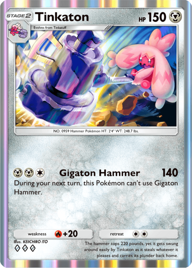 Tinkaton - card B2a-074 in Pokémon TCG Pocket
