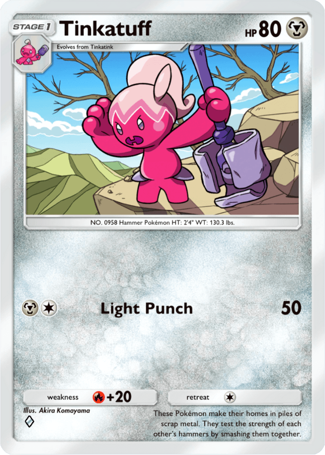 Tinkatuff - card B2a-073 in Pokémon TCG Pocket