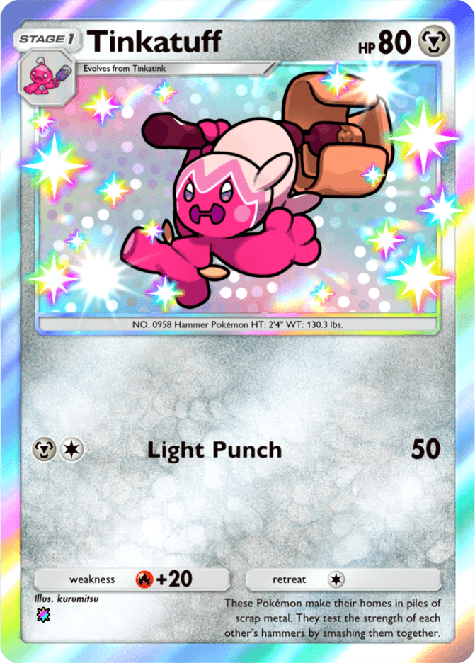 Tinkatuff - card B2a-124 in Pokémon TCG Pocket