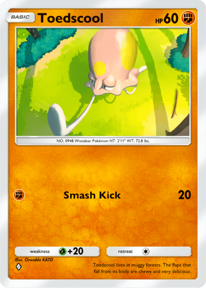 Toedscool - card B2a-059 in Pokémon TCG Pocket