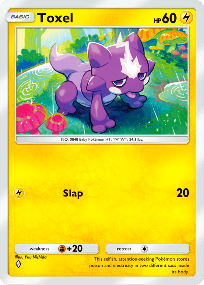 Toxel - card B3-060 in Pokémon TCG Pocket