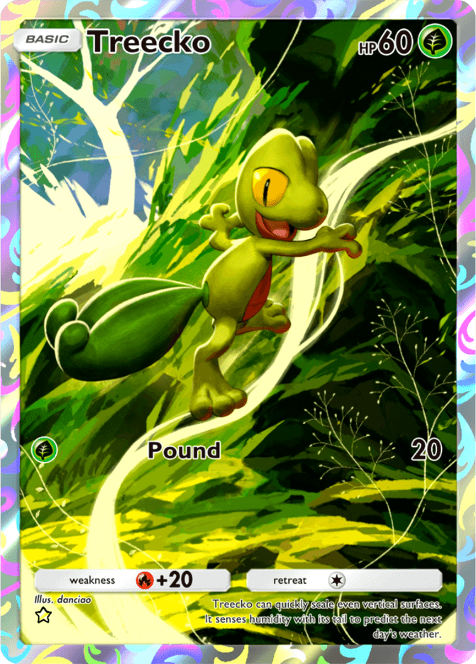 Treecko - card B3-156 in Pokémon TCG Pocket