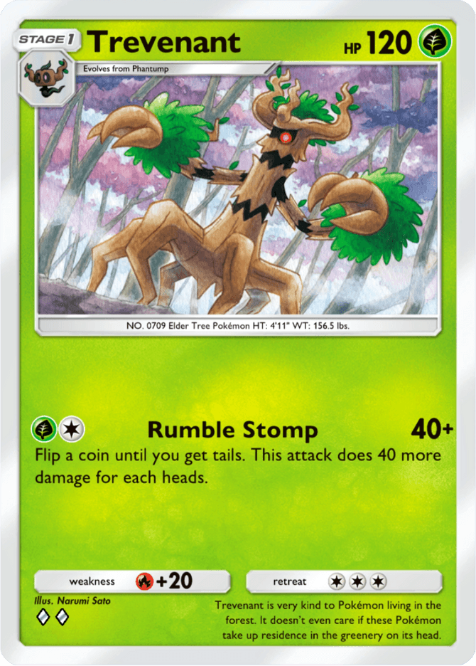 Trevenant - card B2b-006 in Pokémon TCG Pocket