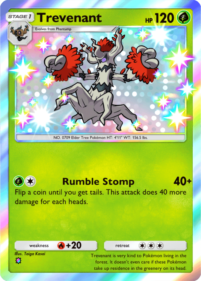 Trevenant - card B2b-090 in Pokémon TCG Pocket
