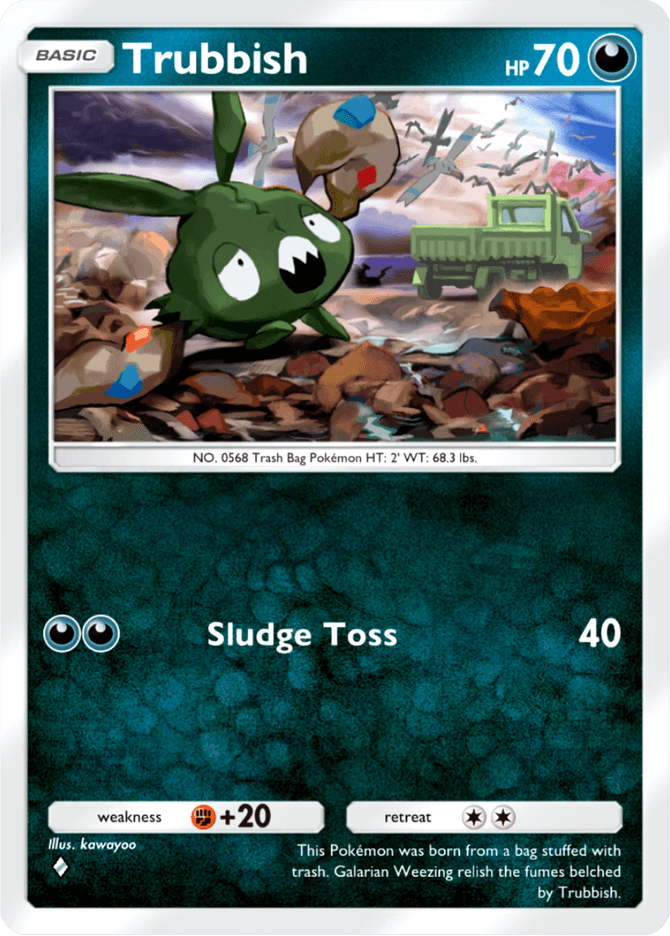 Trubbish - card B2b-041 in Pokémon TCG Pocket