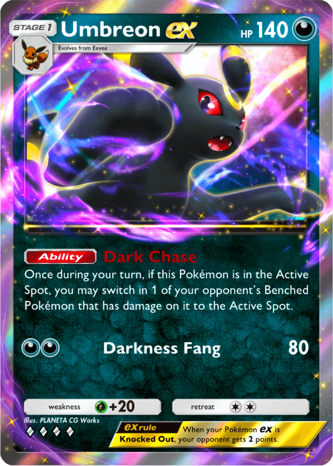 Umbreon ex - card A4-112 in Pokémon TCG Pocket