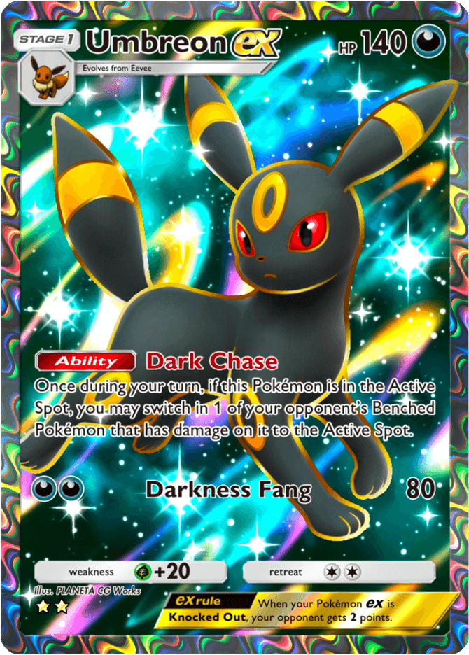 Umbreon ex - card A4-193 in Pokémon TCG Pocket