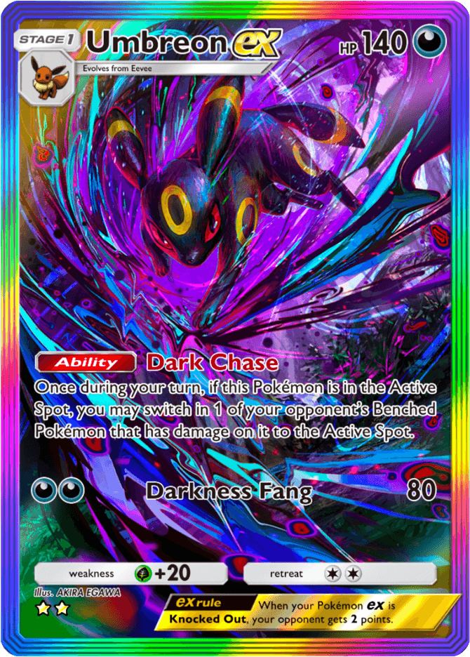 Umbreon ex - card A4-208 in Pokémon TCG Pocket