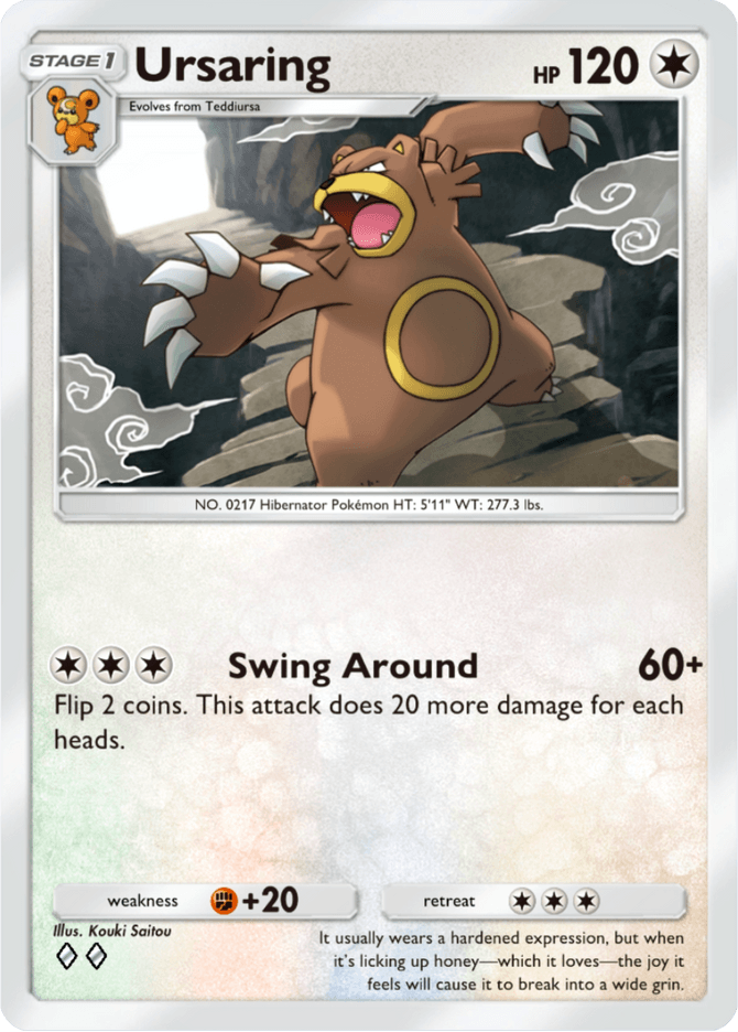 Ursaring - card A4-146 in Pokémon TCG Pocket