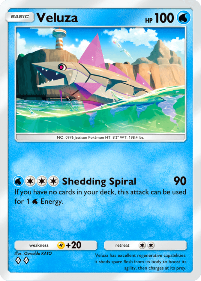 Veluza - card B2a-031 in Pokémon TCG Pocket