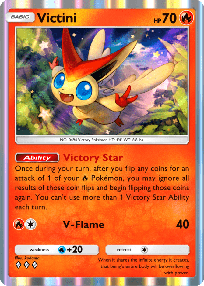 Victini - card B3-025 in Pokémon TCG Pocket
