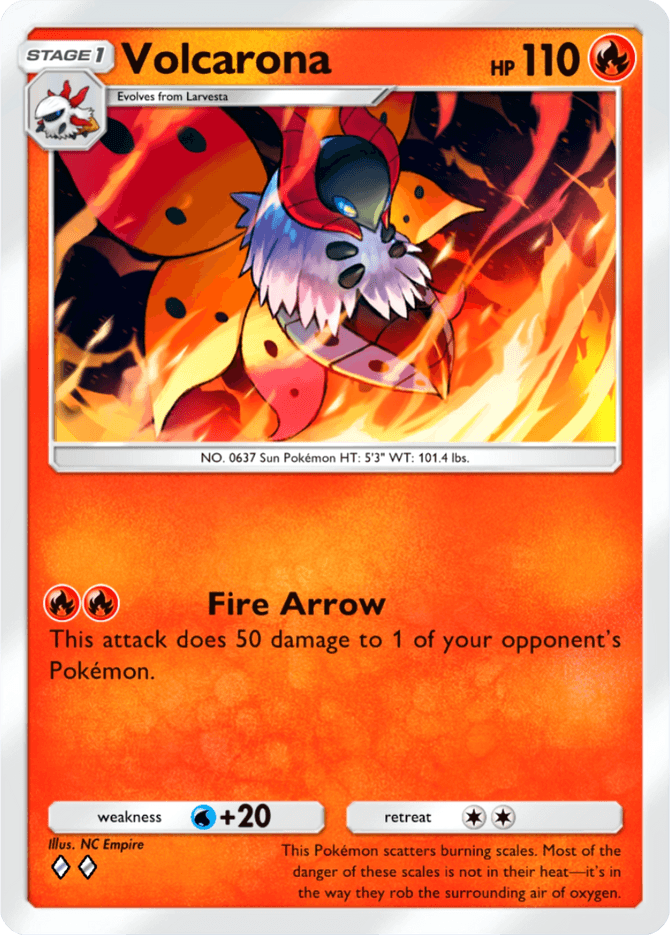 Volcarona - card B3-032 in Pokémon TCG Pocket