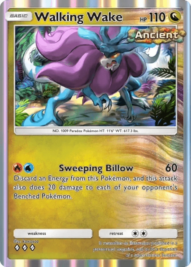 Walking Wake - card B3a-053 in Pokémon TCG Pocket