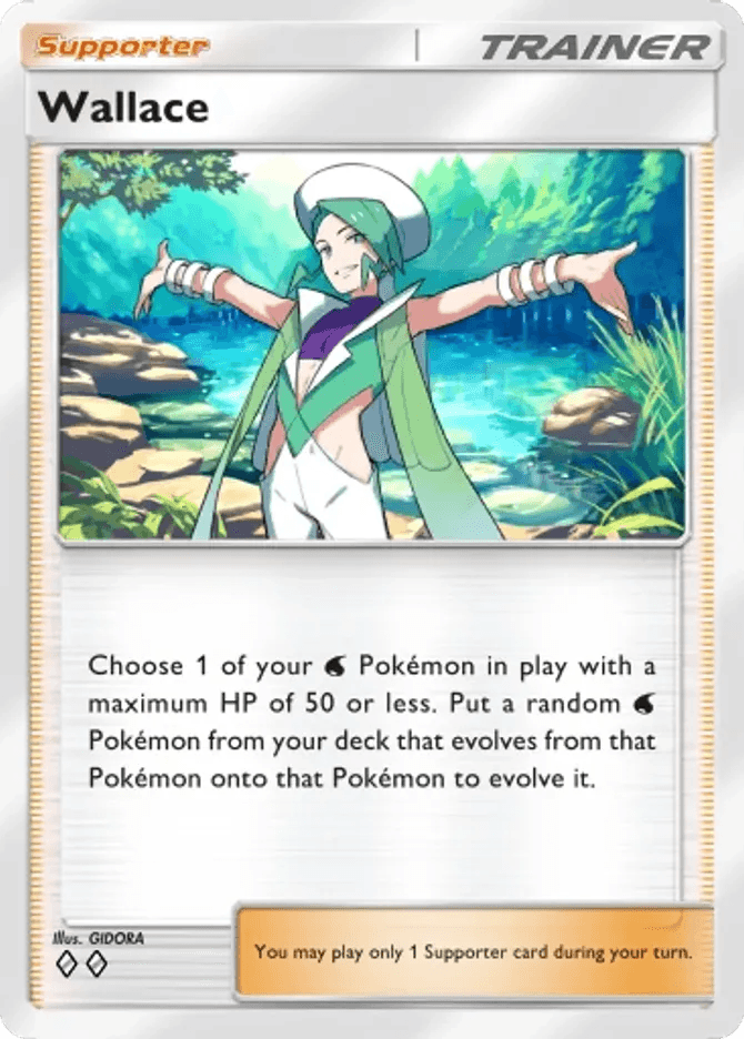 Wallace - card B3b-068 in Pokémon TCG Pocket