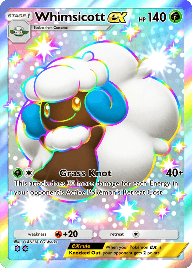 Whimsicott ex - card B3-225 in Pokémon TCG Pocket