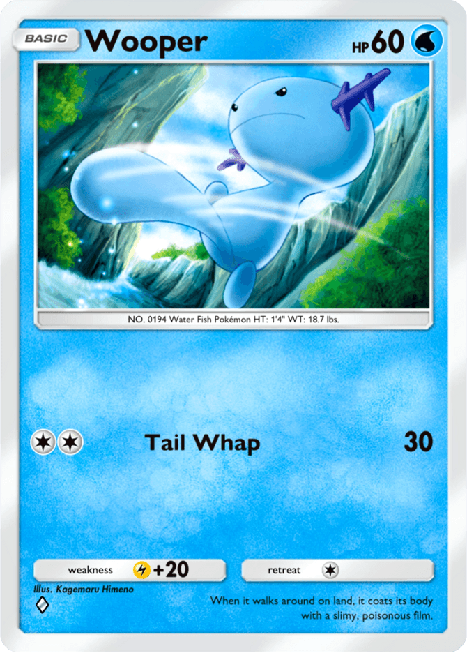 Wooper - card B3-038 in Pokémon TCG Pocket