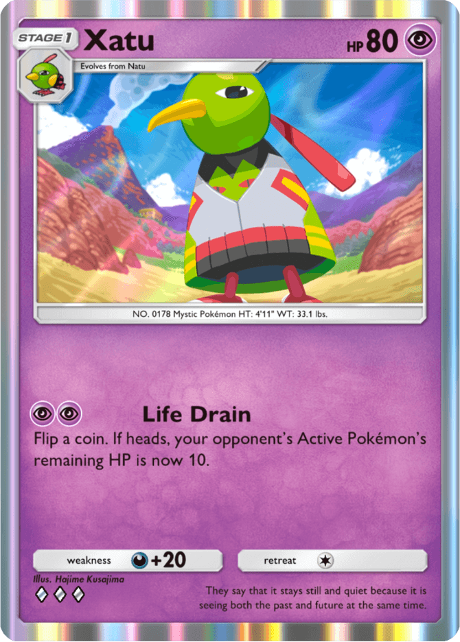Xatu - card A4-082 in Pokémon TCG Pocket