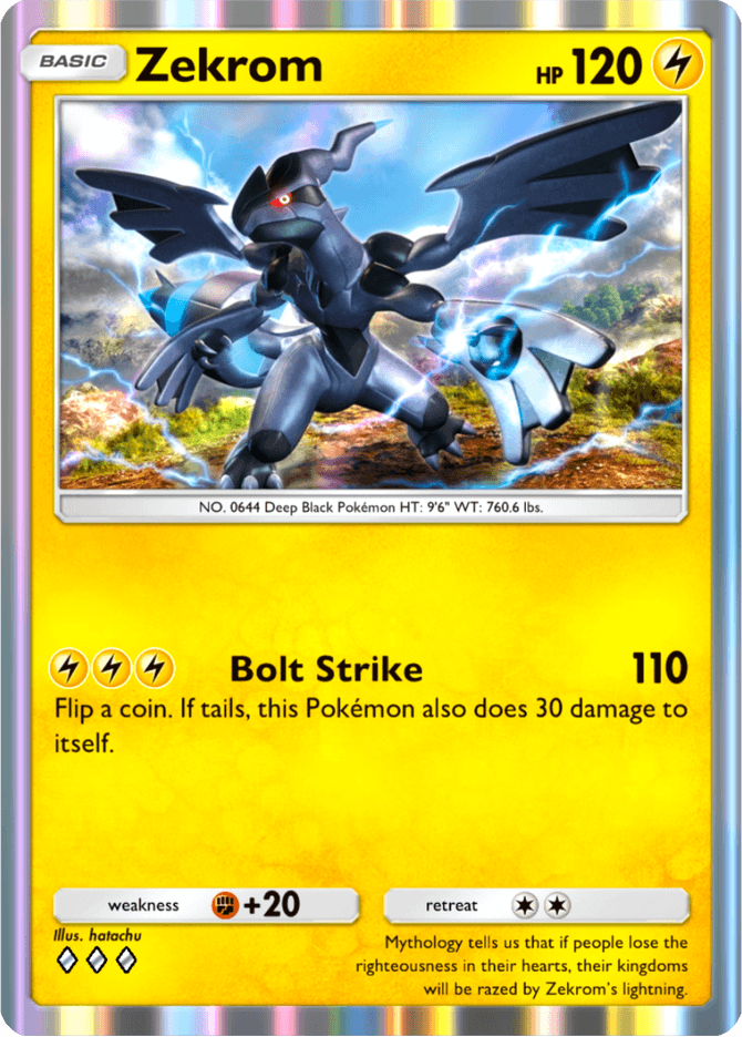Zekrom - card B3-059 in Pokémon TCG Pocket