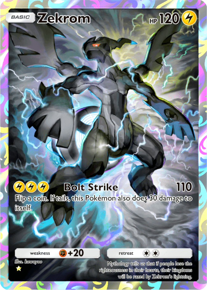 Zekrom - card B3-163 in Pokémon TCG Pocket