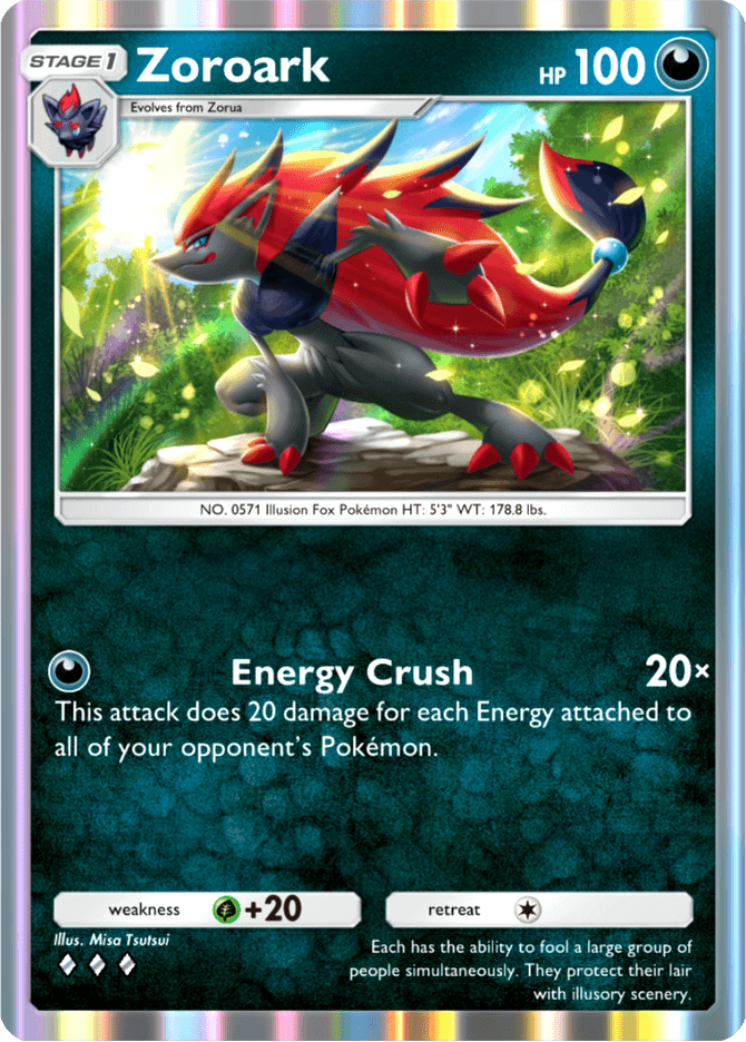 Zoroark - card B2b-044 in Pokémon TCG Pocket
