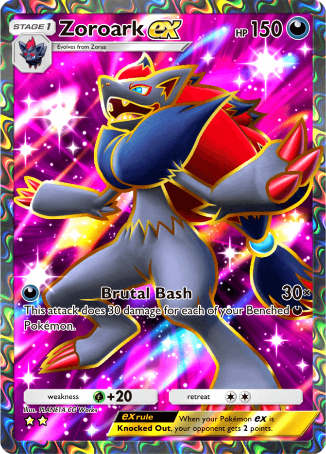 Zoroark ex - card B3-186 in Pokémon TCG Pocket