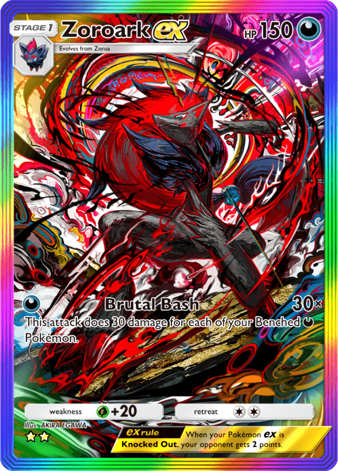 Zoroark ex - card B3-199 in Pokémon TCG Pocket