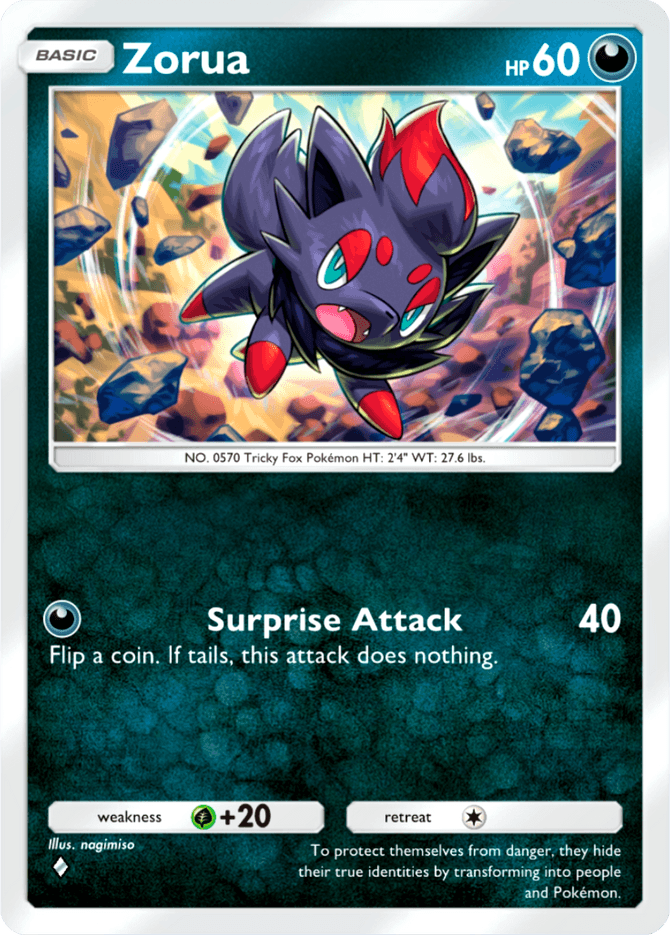 Zorua - card B2b-043 in Pokémon TCG Pocket