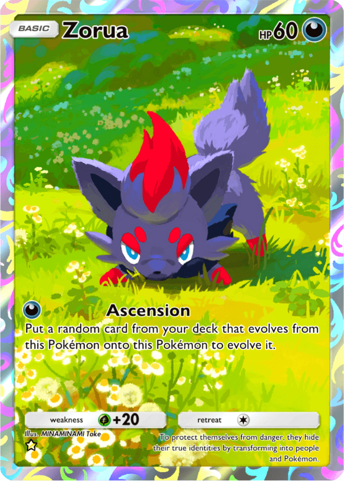 Zorua - card B3-174 in Pokémon TCG Pocket