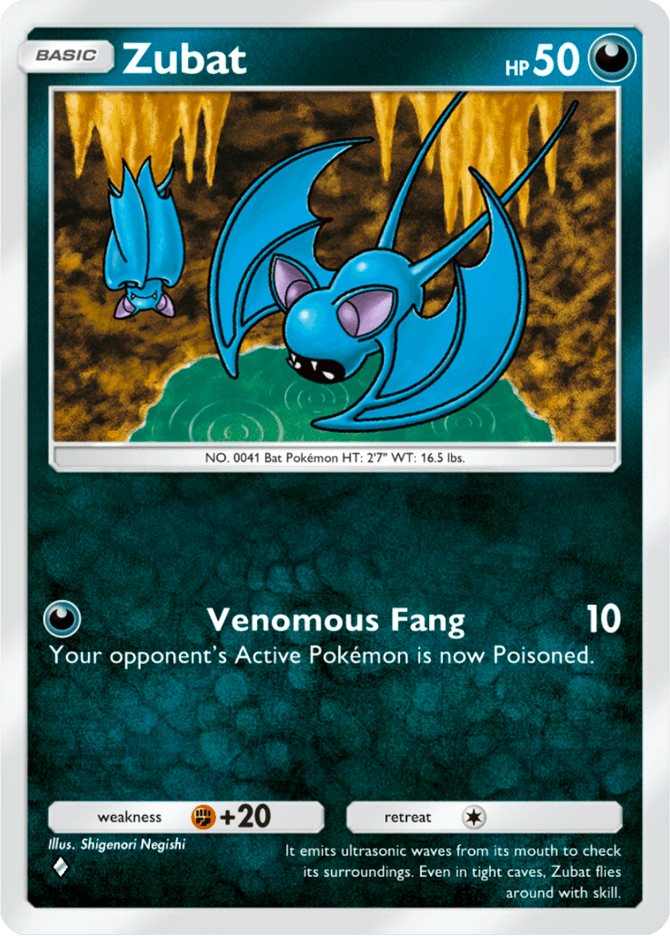 Zubat - card A4-107 in Pokémon TCG Pocket