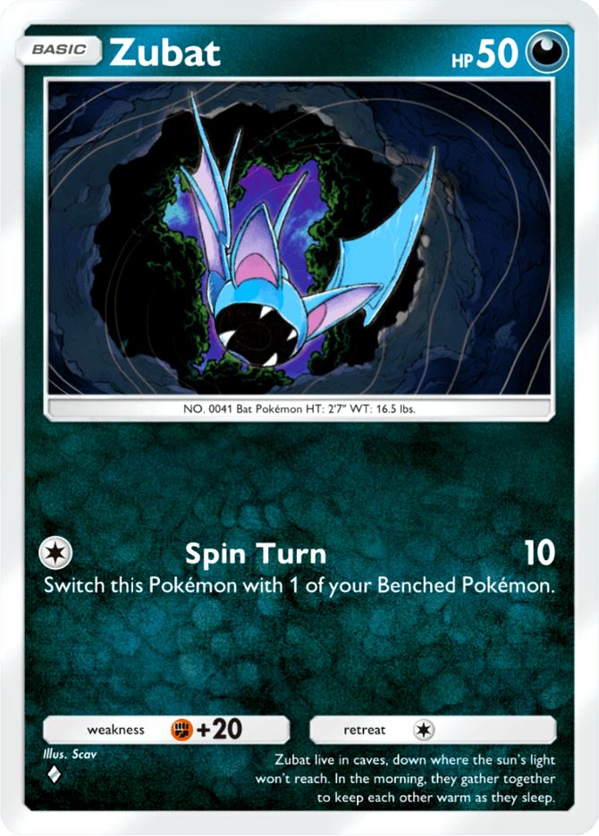 Zubat - card B3-098 in Pokémon TCG Pocket