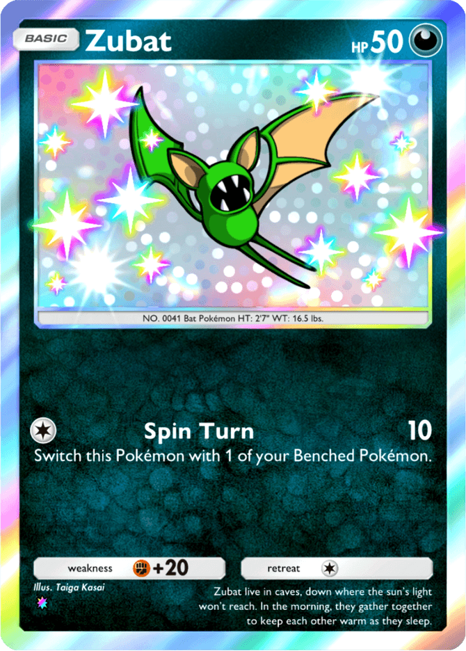 Zubat - card B3-212 in Pokémon TCG Pocket